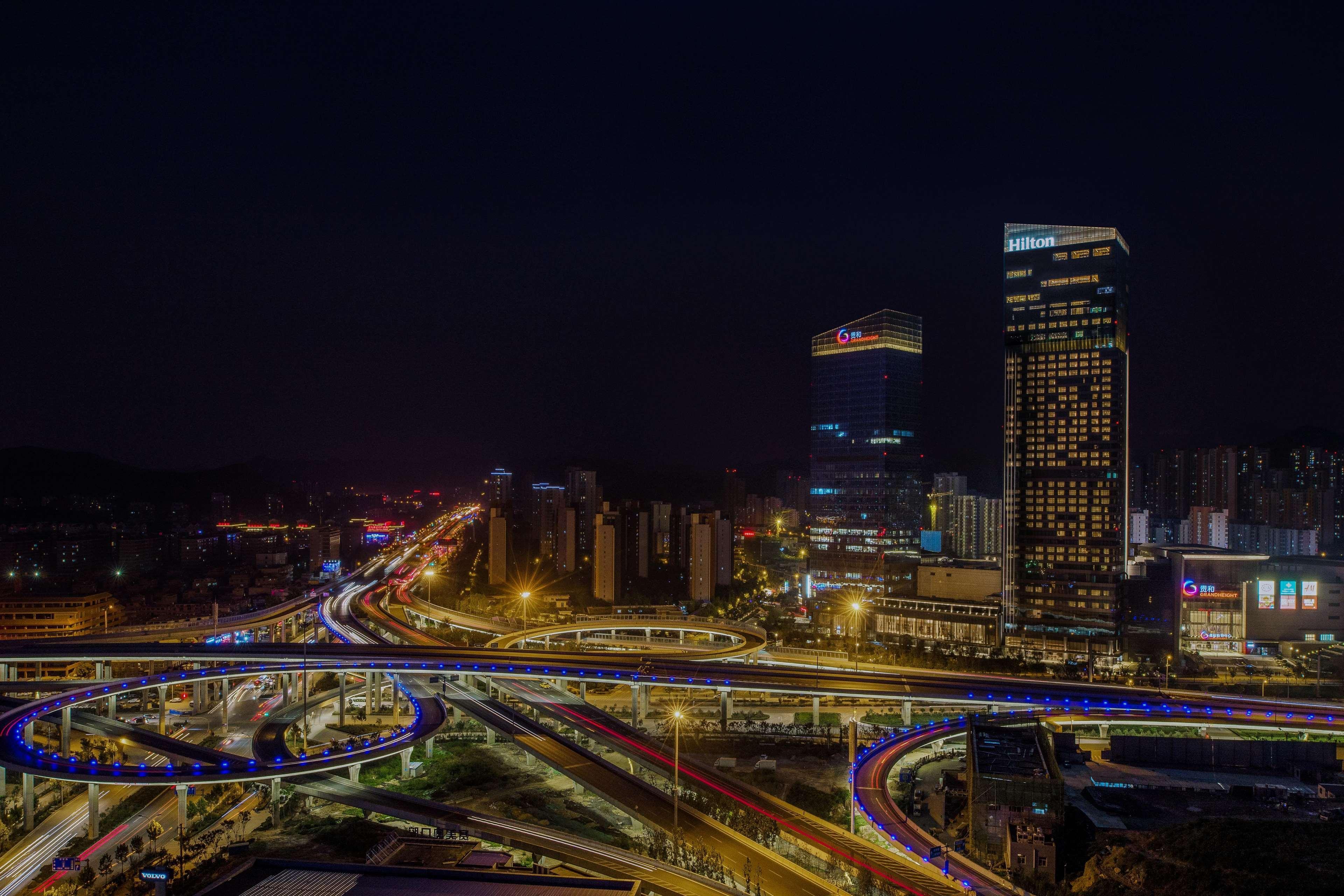 Hilton Jinan South Hotel & Residences Exteriör bild
