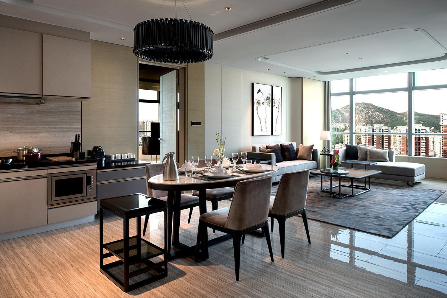 Hilton Jinan South Hotel & Residences Exteriör bild