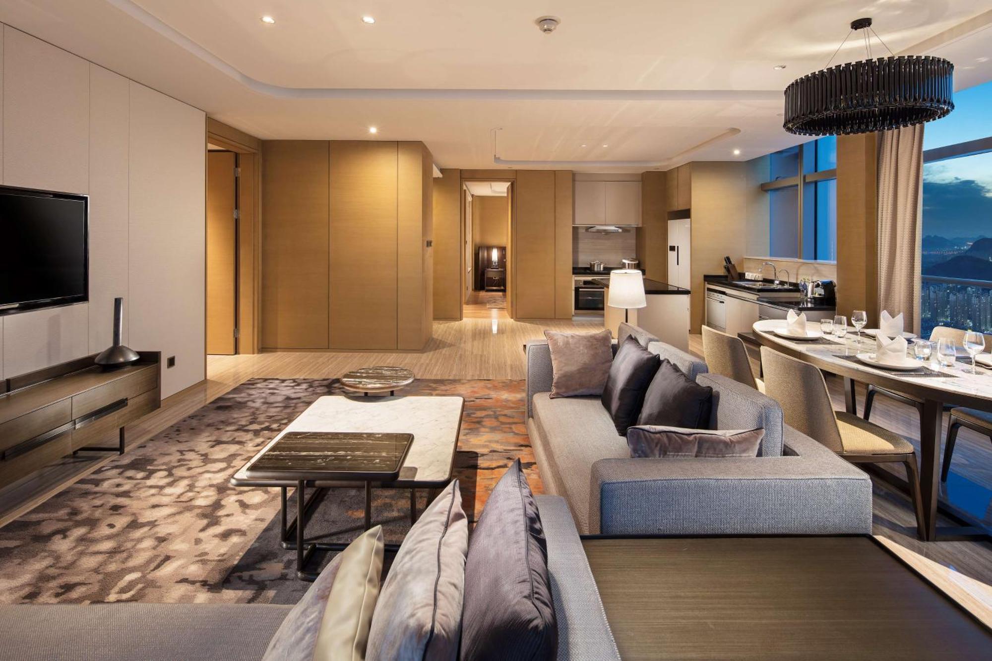 Hilton Jinan South Hotel & Residences Exteriör bild