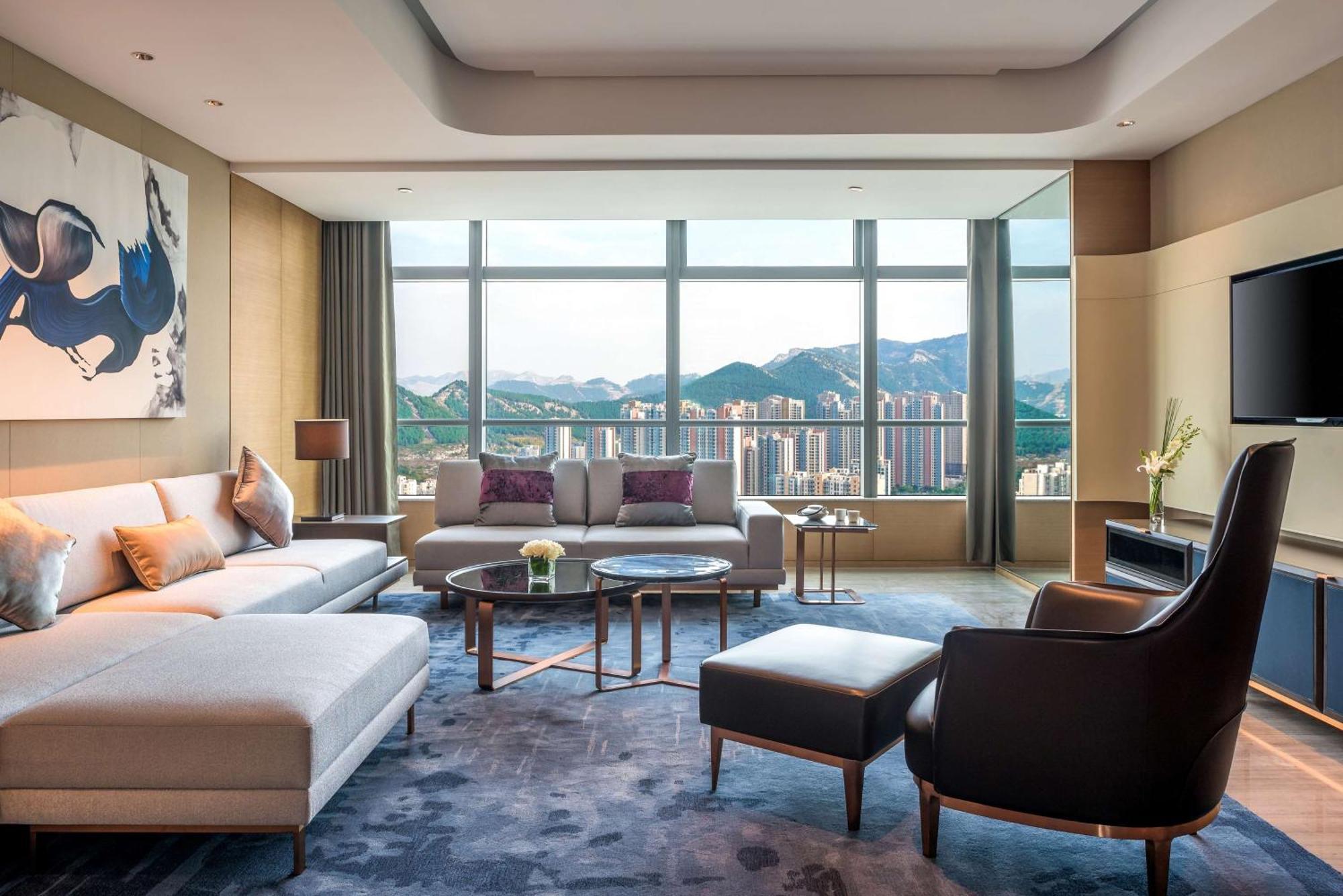Hilton Jinan South Hotel & Residences Exteriör bild